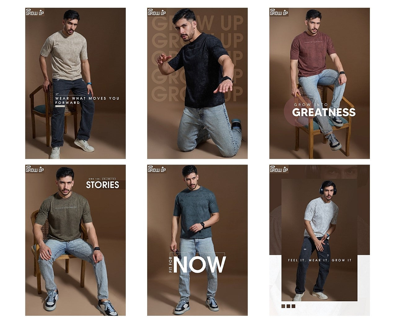 R 1148 Growup Looper Mens Tshirts Supplier India