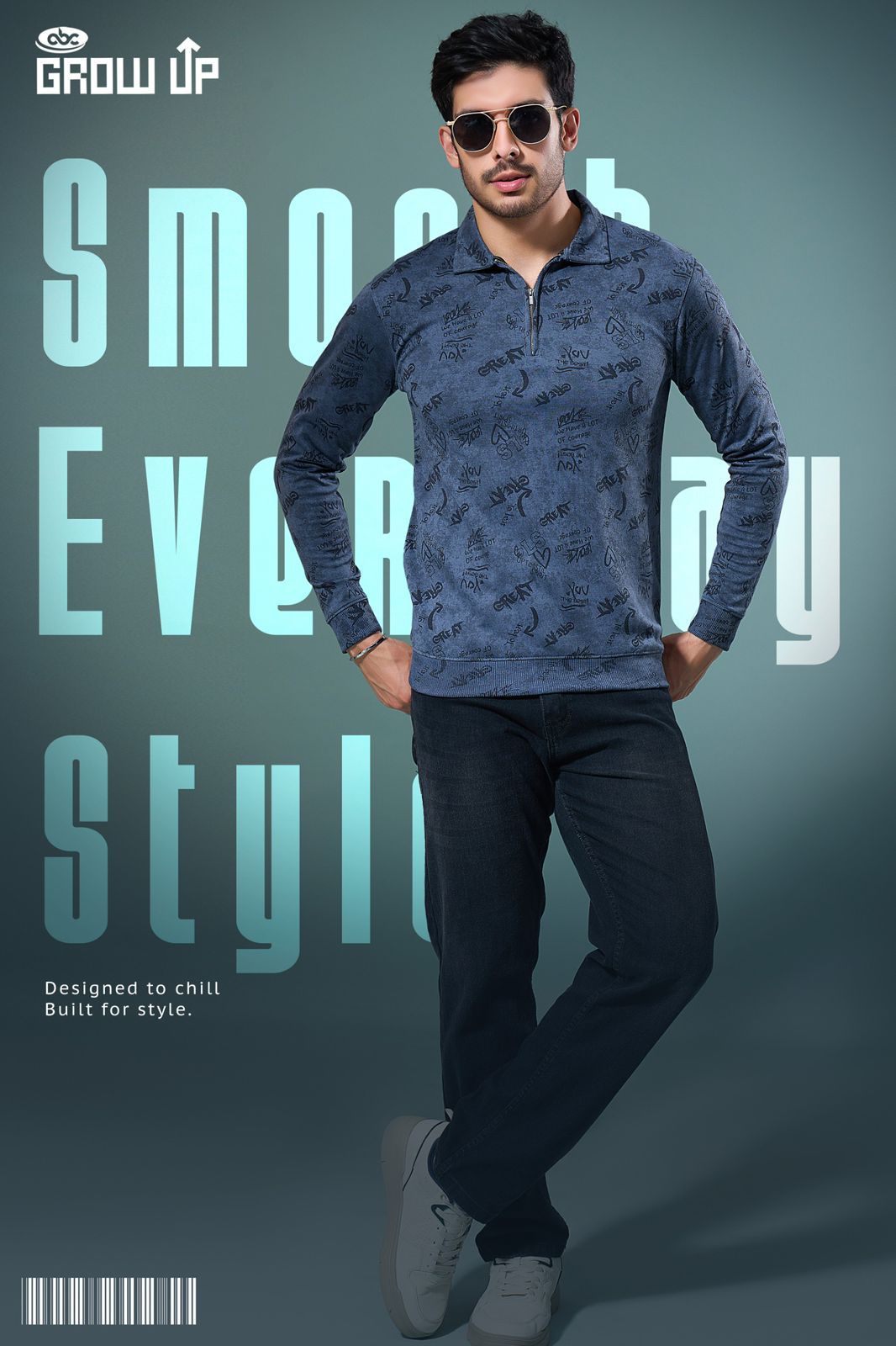 R 1331 Growup Looper Mens Tshirts Exporter Gujarat