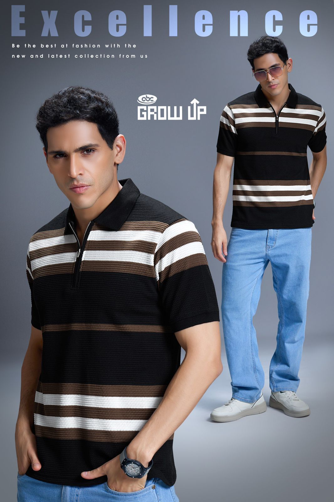 R 1374 Growup Knit Mens Tshirts Wholesale Price