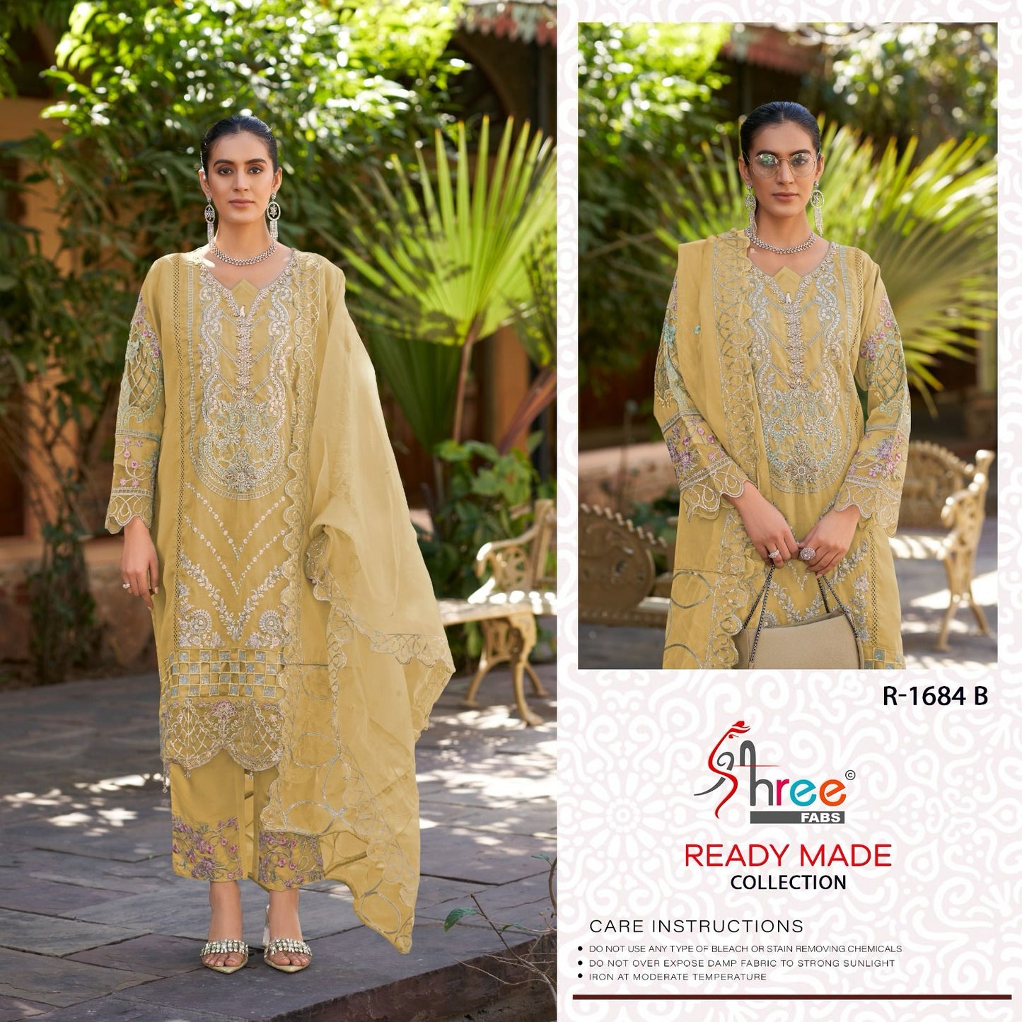 R 1684 Shree Fabs Viscose Simmer Pakistani Readymade Suits Wholesaler Ahmedabad