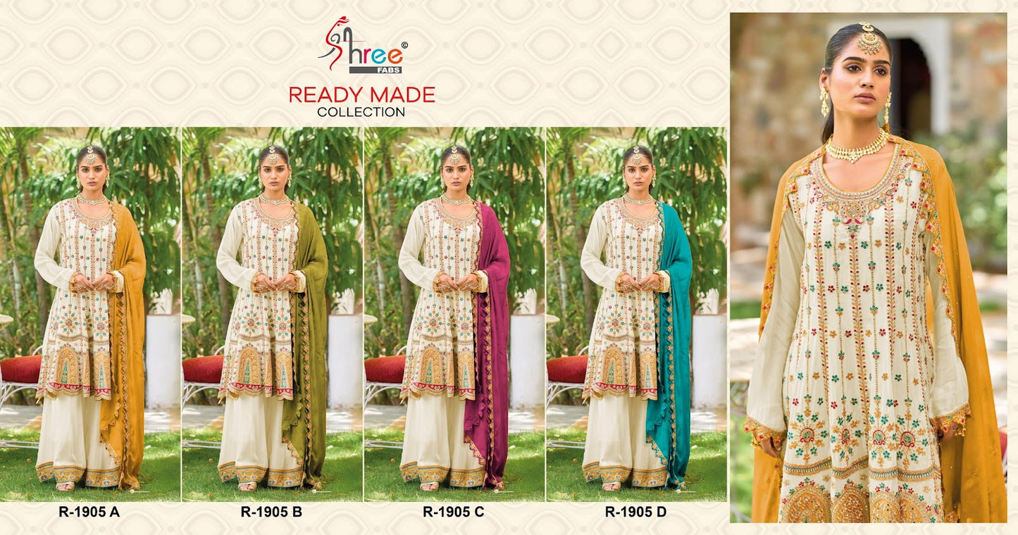 R 1905 Shree Fabs Airtex Pakistani Readymade Suits Wholesale Price