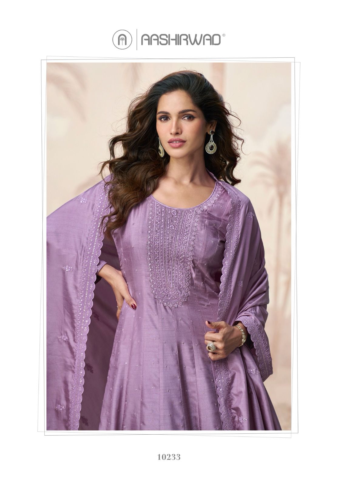 रागिनी आशीर्वाद क्रिएशन प्रीमियम सिल्क गाउन दुपट्टा सेट थोक विक्रेता गुजरात