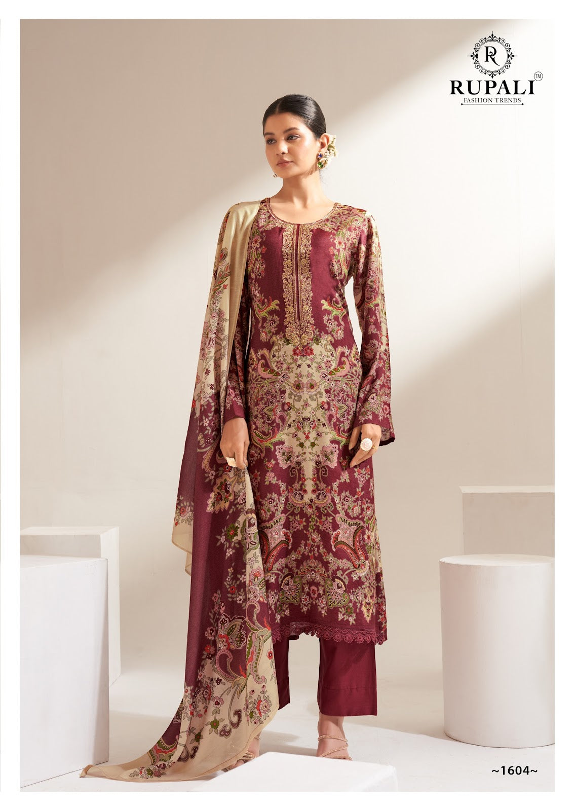 Raahi Rupali Muslin Pant Style Suits Wholesale