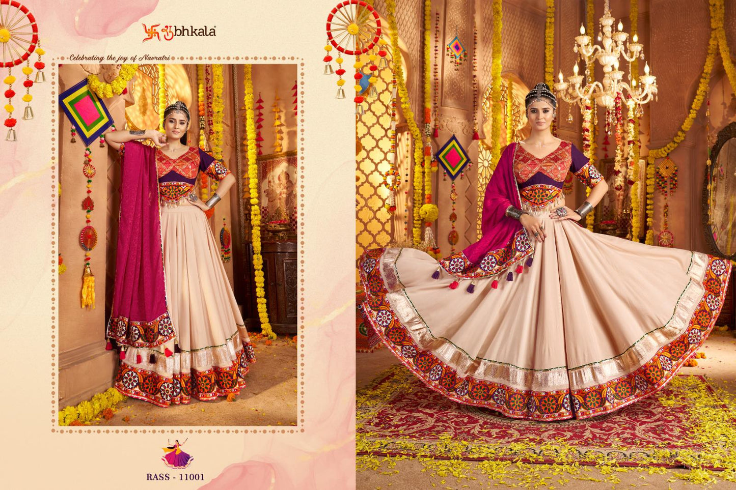Raas Vol 19 Navratri 2025 Shubhkala Viscose Chaniya Choli Manufacturer