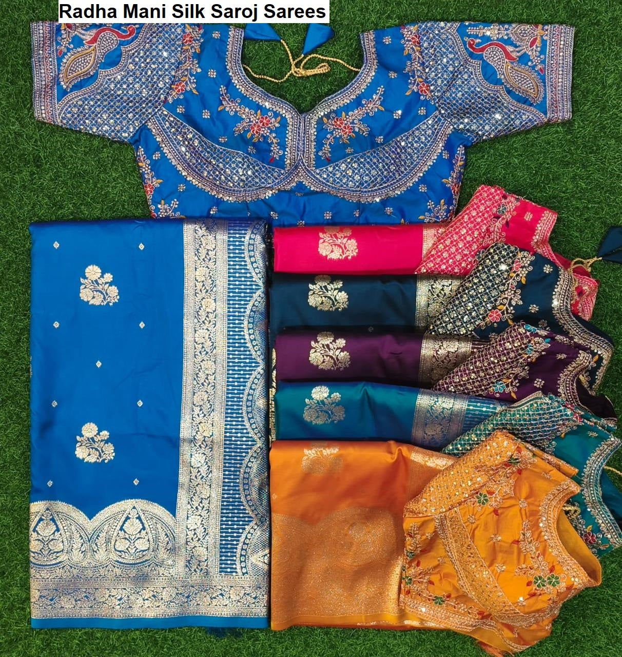 Radha Mani Silk Saroj Sarees Exporter India