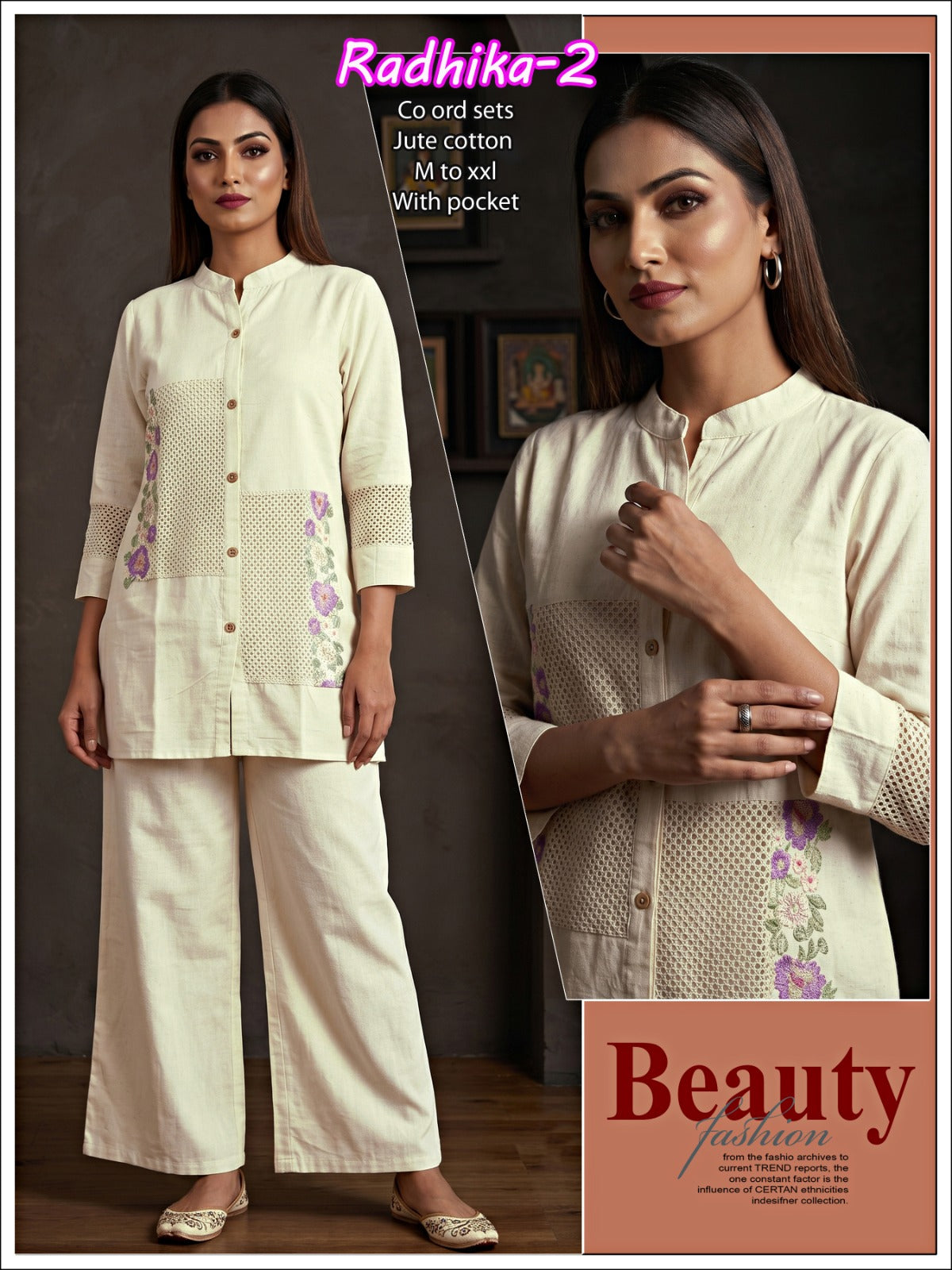 Radhika Infinity Cotton Co Ord Set Exporter India