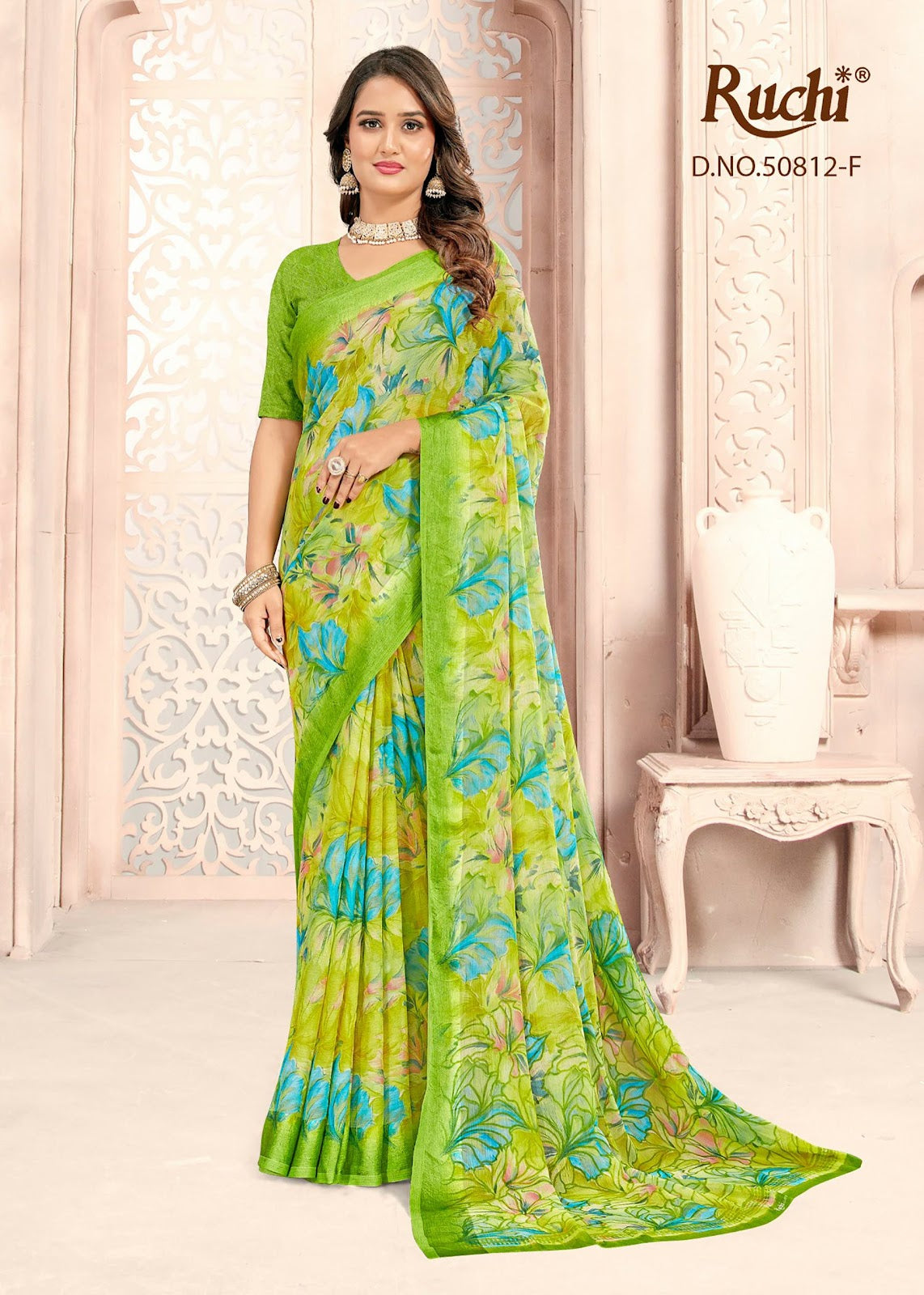 Ragaa Georgette 30 Ruchi Sarees Wholesale Price