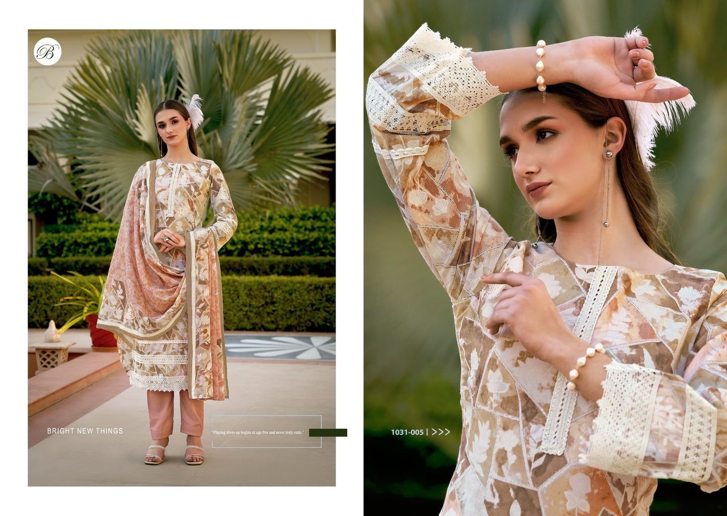 Raha Belliza Designer Studio Cotton Karachi Salwar Suits Wholesale