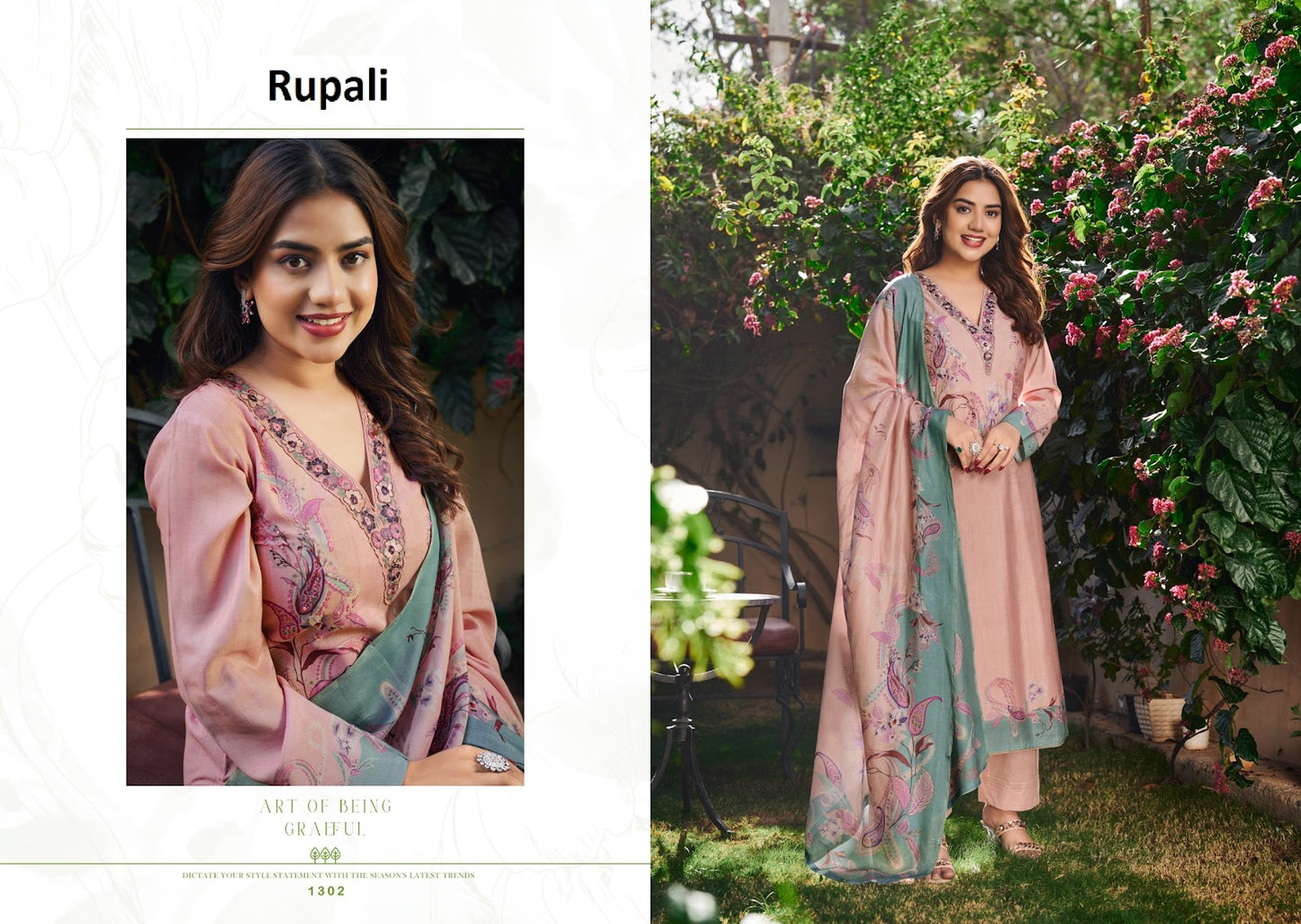 Rahi Vol 5 Rupali Pashmina Suits Exporter Gujarat