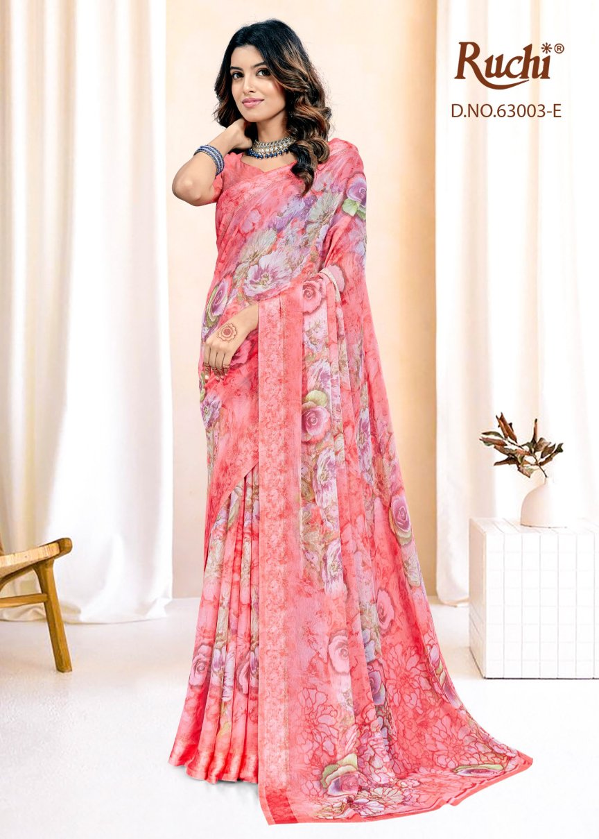 Rainbow Vol 6 Ruchi Sarees Exporter