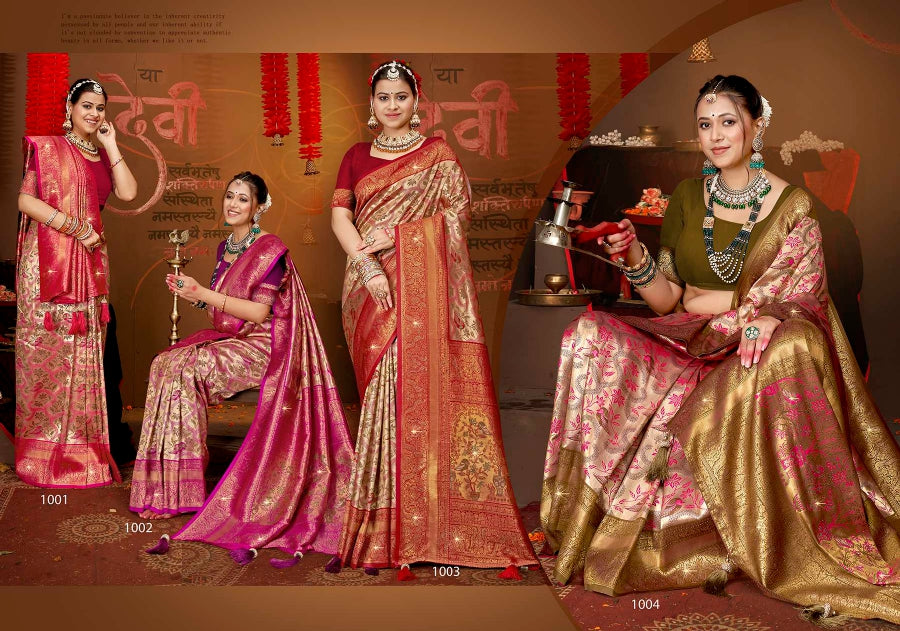 Rajgharana Saroski Vol 3 Saroj Silk Sarees Exporter India