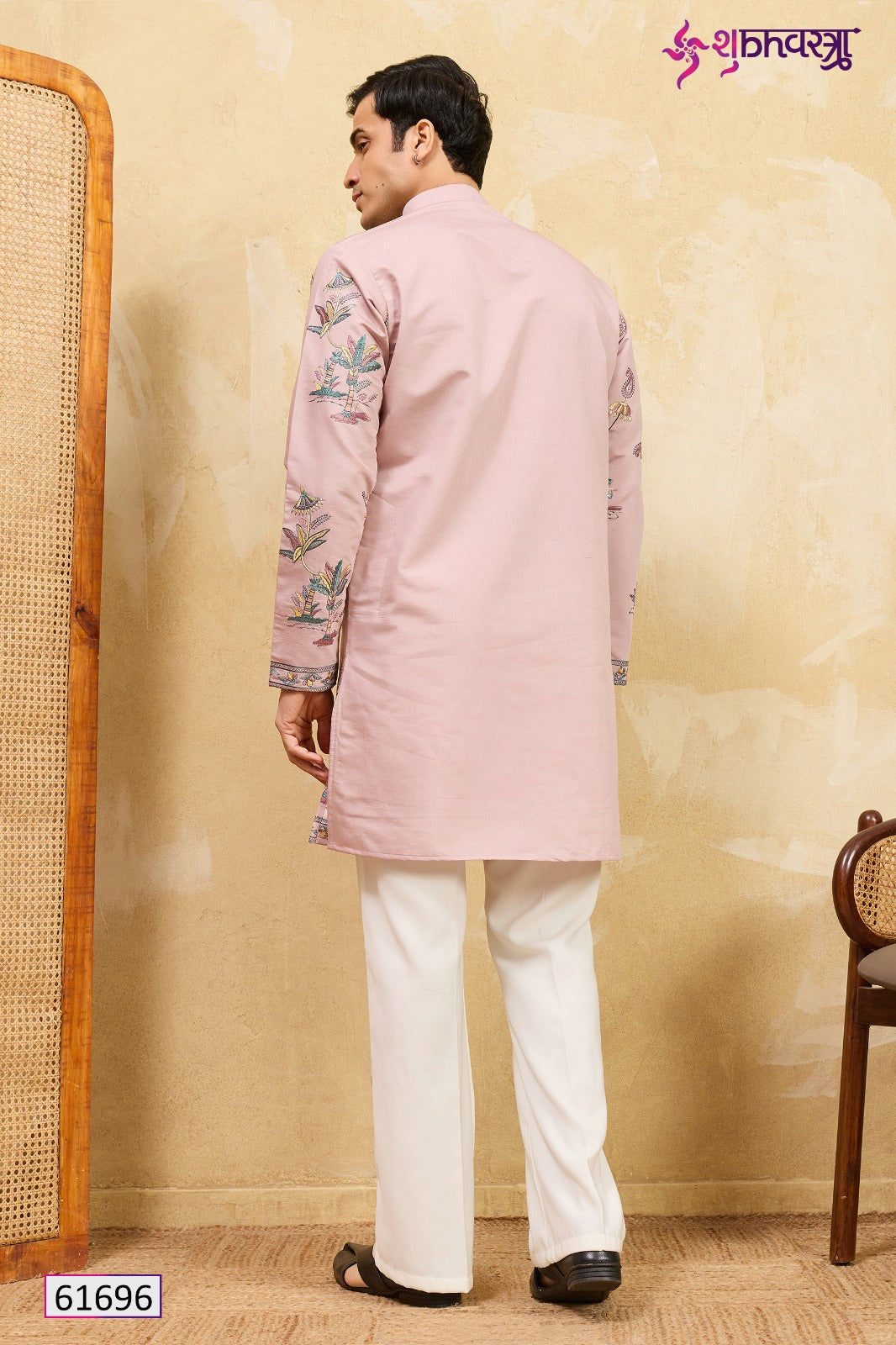 Rajputana Grace Shubhvastra Viscose Silk Mens Kurta Supplier Gujarat