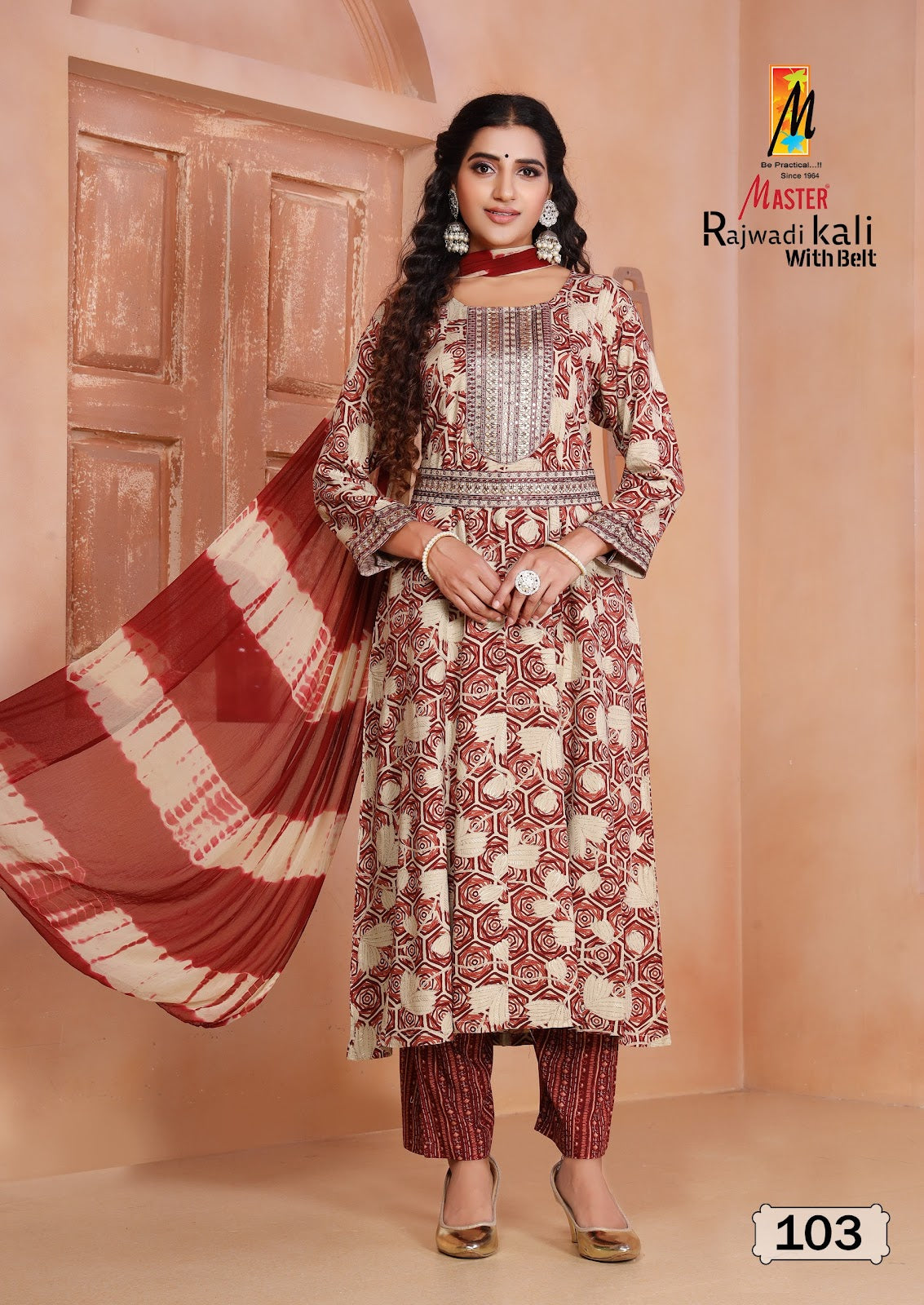 Rajwadi Kali Master Rayon Foil Readymade Pant Style Suits Supplier Gujarat