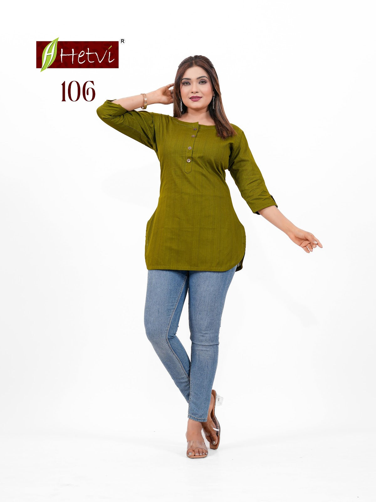 Rambha Hetvi Cotton Short Kurtis Wholesaler Gujarat