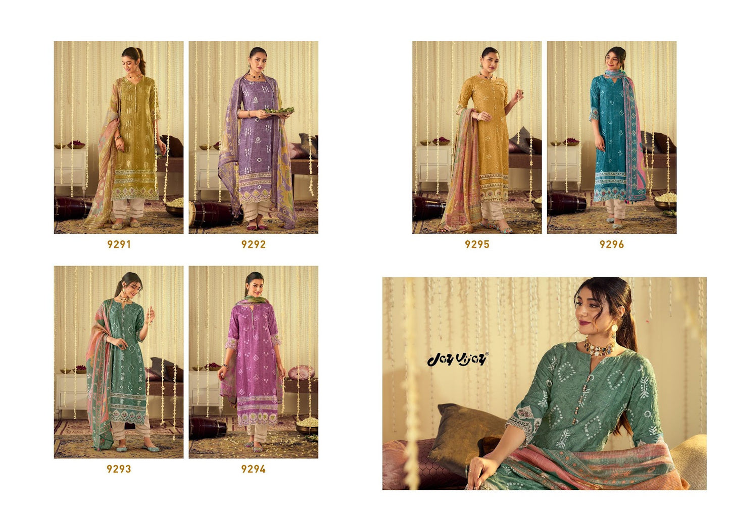 Rangat Jay Vijay Pure Muslin Pant Style Suits Manufacturer India