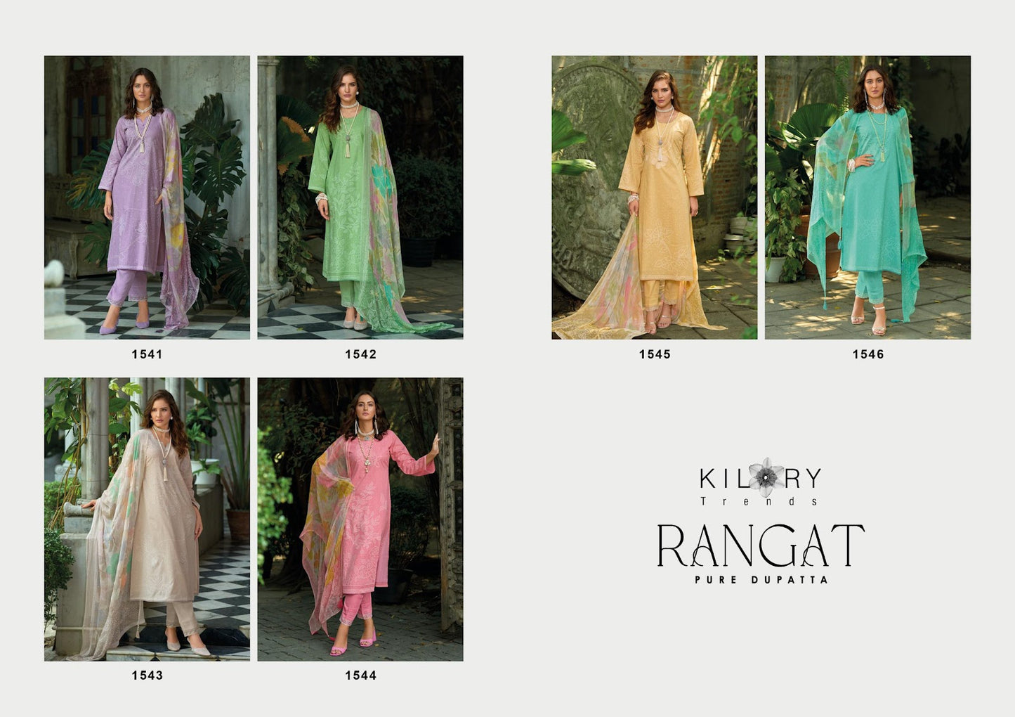 Rangat Kilory Lawn Cotton Pant Style Suits Wholesale Price