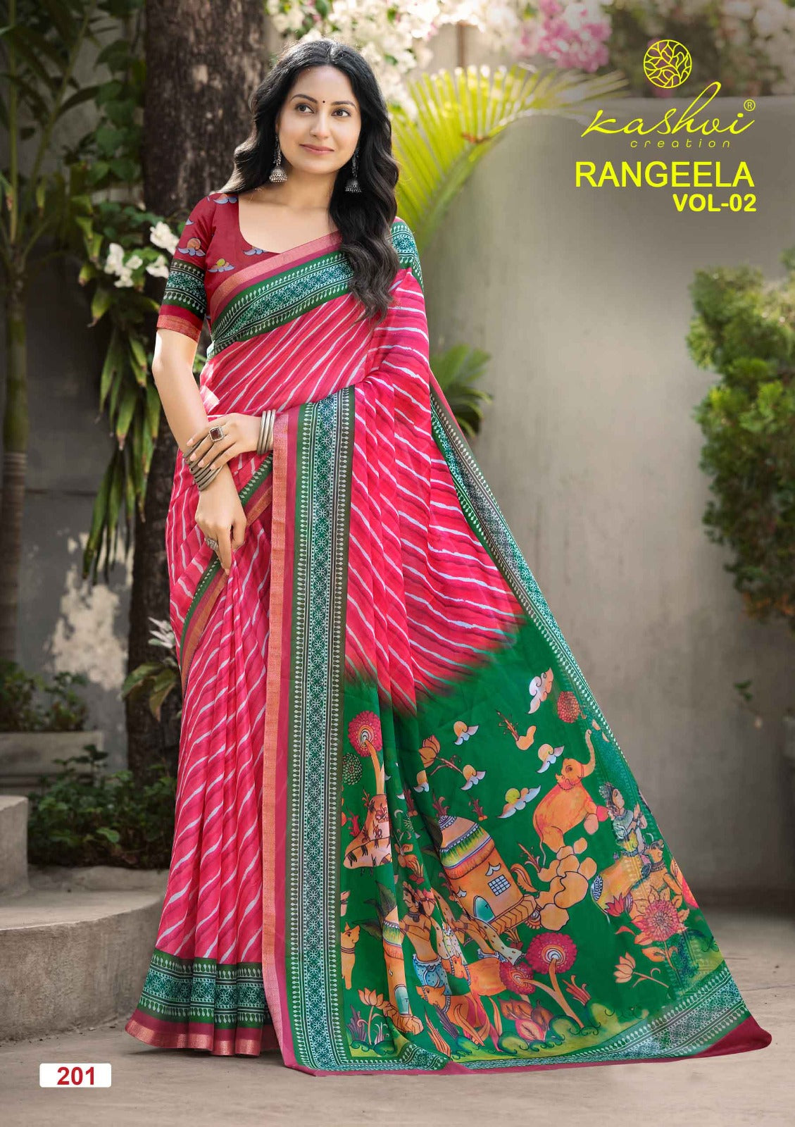 Rangeela Vol 2 Kashvi Creation Sarees Wholesale Rate