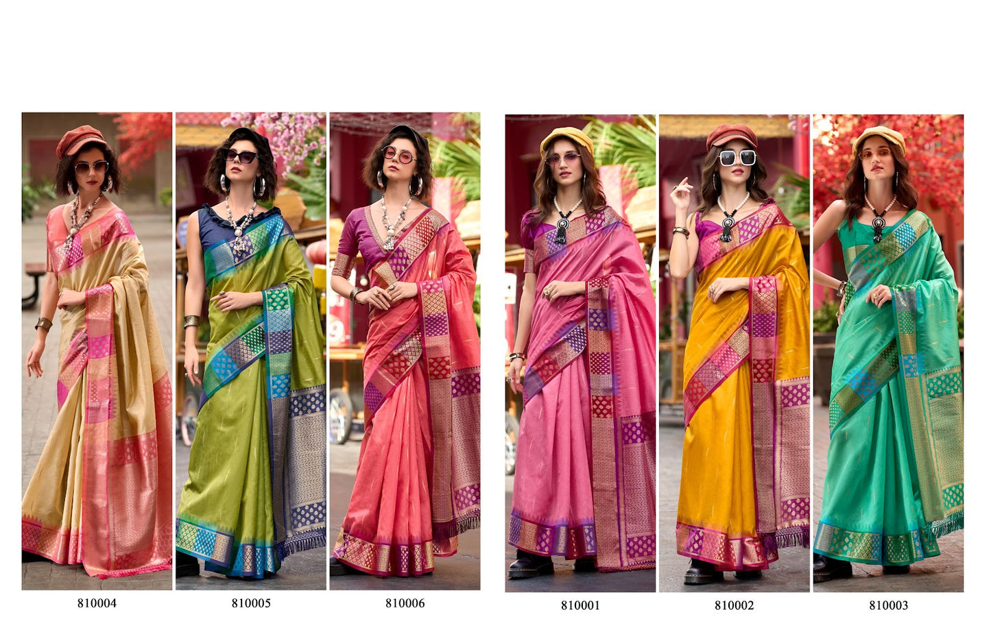 Rangoli Art Rajpath Banarasi Silk Sarees Supplier Ahmedabad