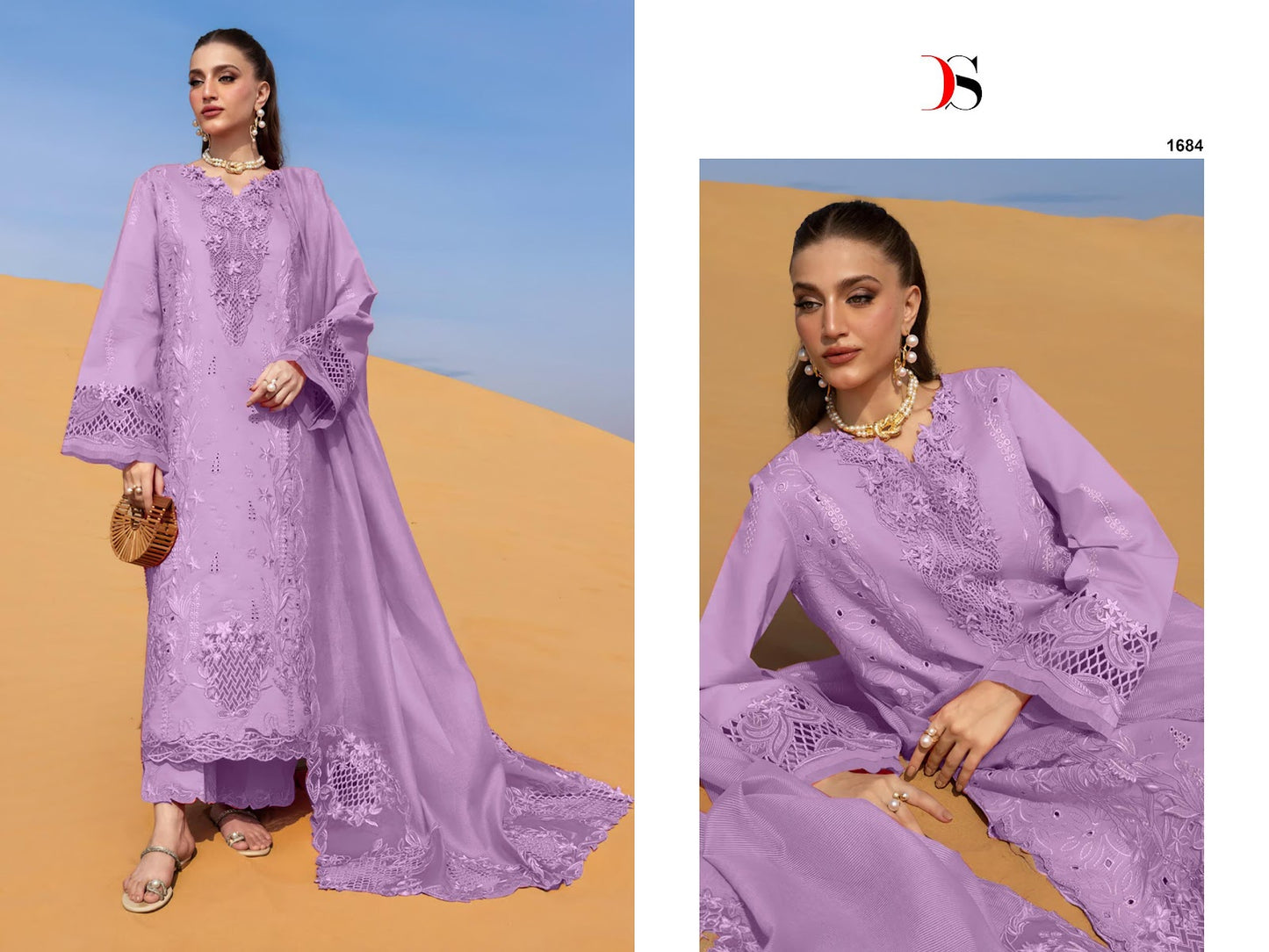 Rangrasiya 3 Nx Premium Lawn Deepsy Cotton Pakistani Patch Work Suits Supplier