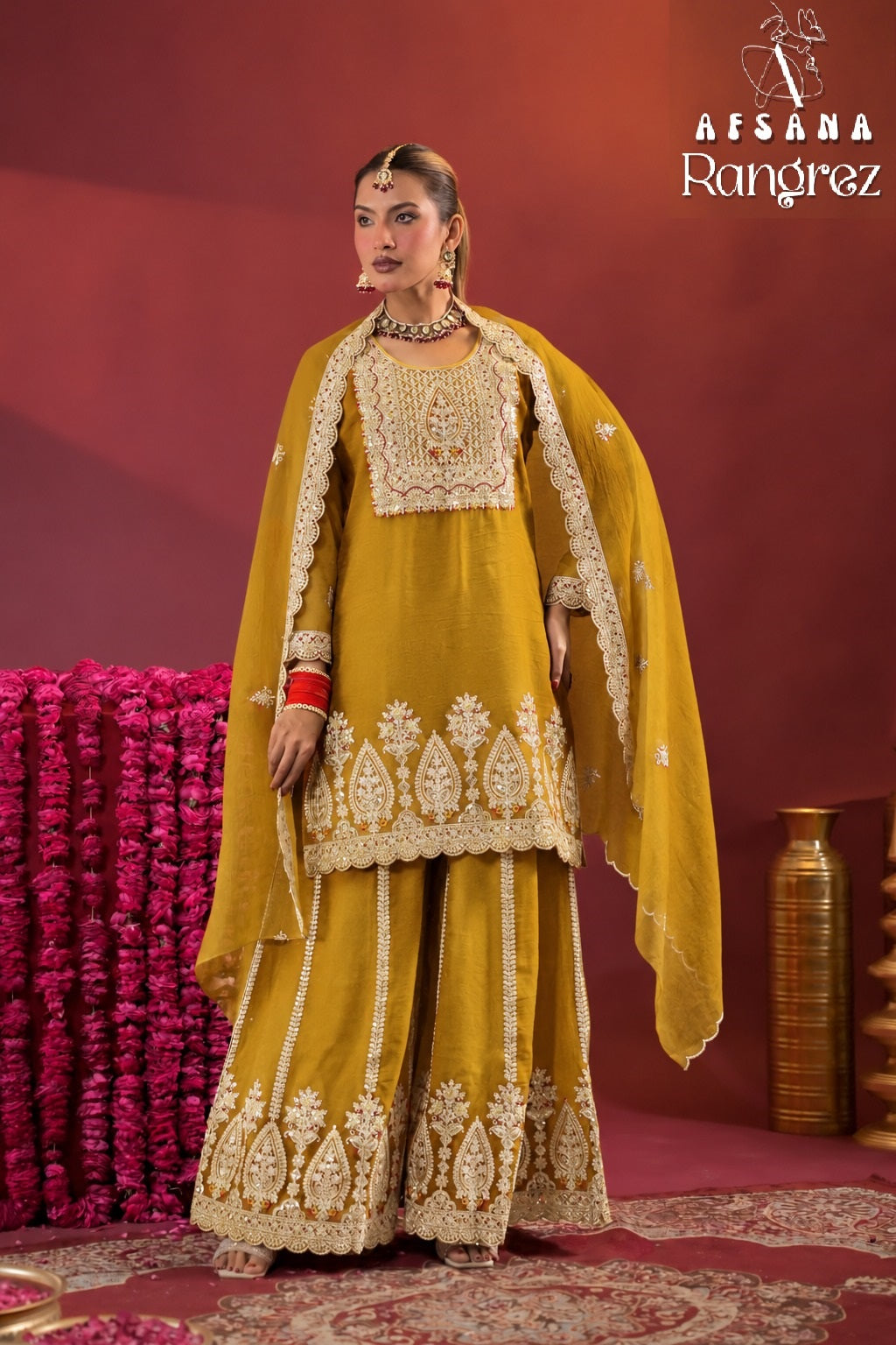Rangrez Afsana Crush Readymade Suits Manufacturer