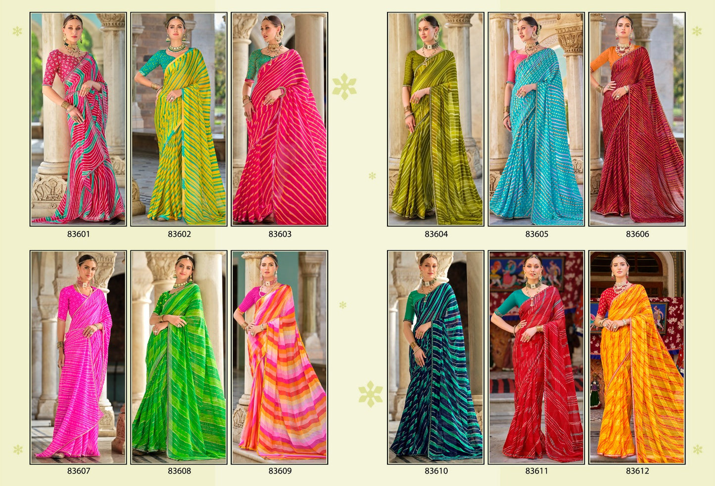 Rangrez Vol 2 Vipul Chiffon Sarees Wholesale