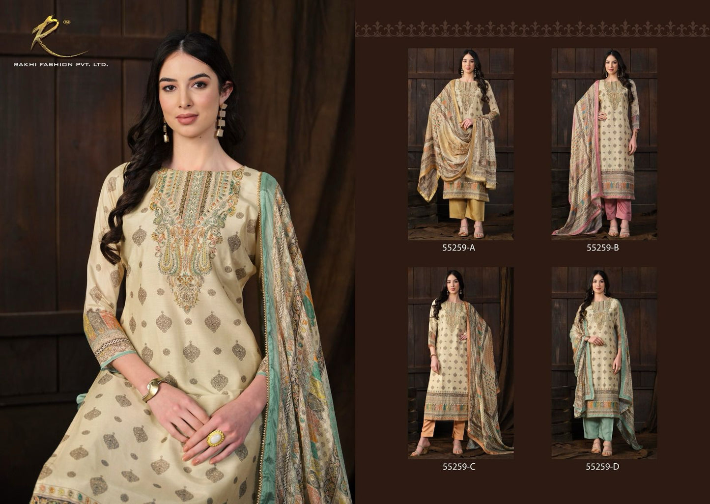 Rangrezz Rakhi Fashion Viscose Modal Pant Style Suits Wholesaler Gujarat
