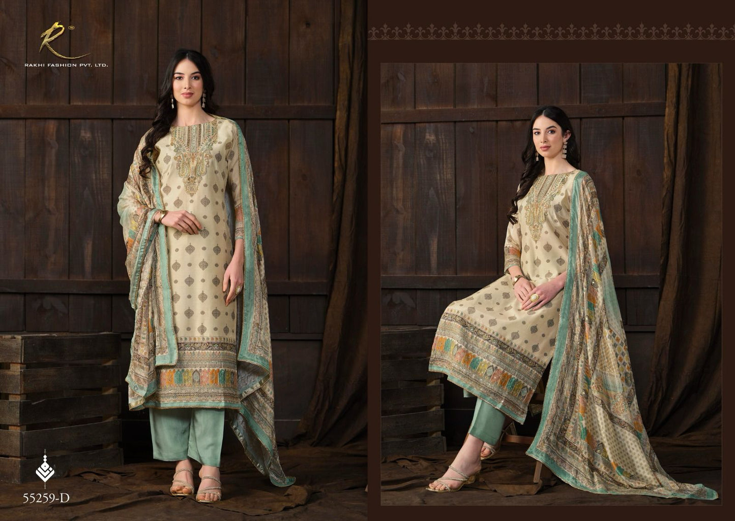 Rangrezz Rakhi Fashion Viscose Modal Pant Style Suits Wholesaler Gujarat