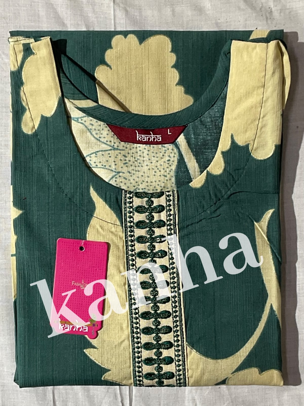 Rani 151124 Kanha Vetican Kurti With Pocket Manufacturer Ahmedabad