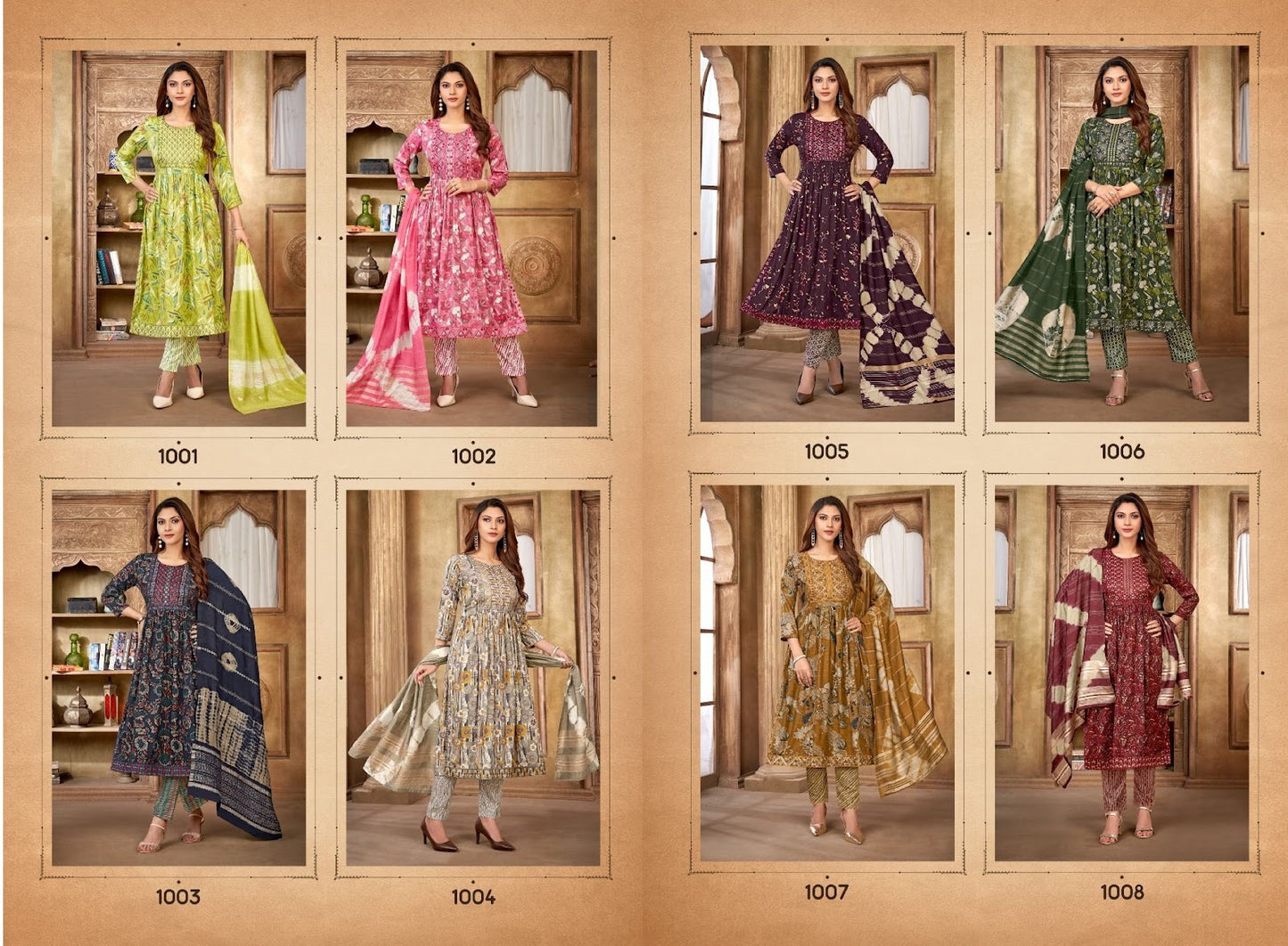 Rashmika Vol 1 Balaji Capsule Readymade Pant Style Suits Supplier Ahmedabad