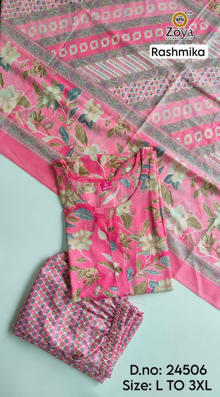 Rashmika Zoya Capsule Readymade Pant Style Suits Manufacturer Gujarat