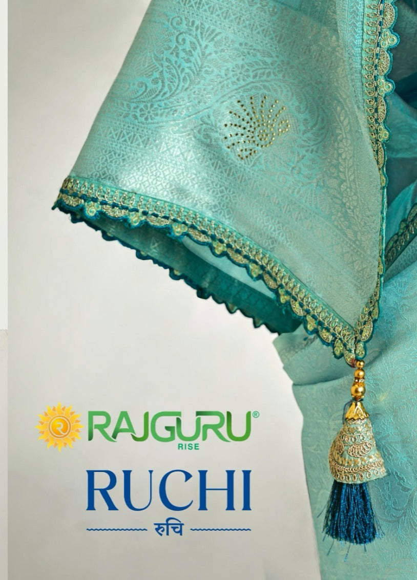 Rathotsav Ruchi Rajguru Silk Sarees Wholesaler Ahmedabad