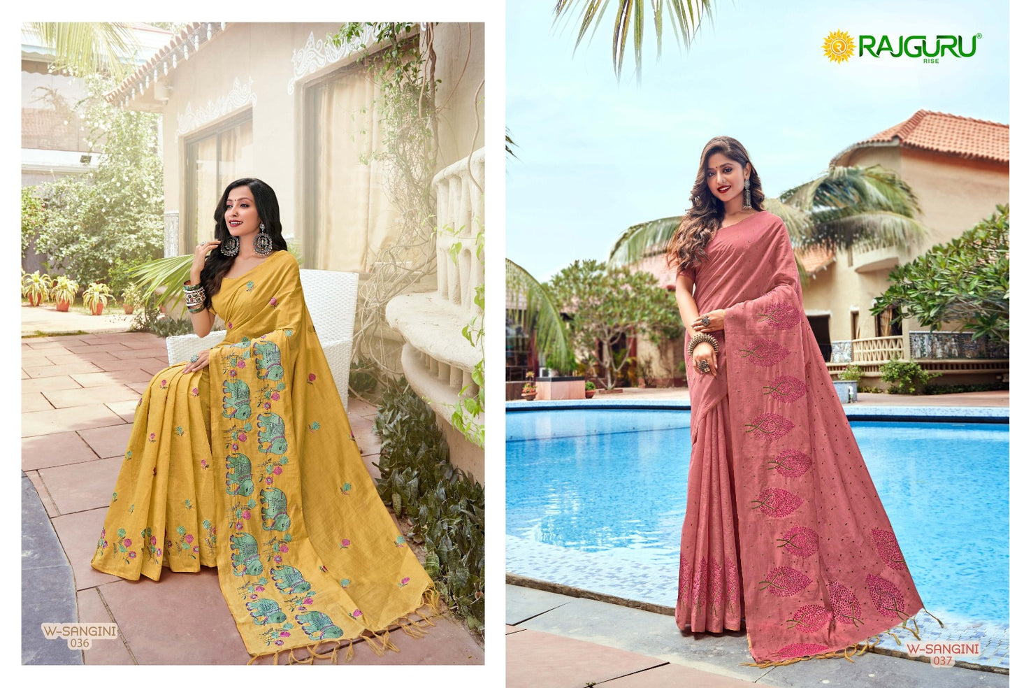 Rathotsav W Sangini Rajguru Chanderi Sarees Supplier