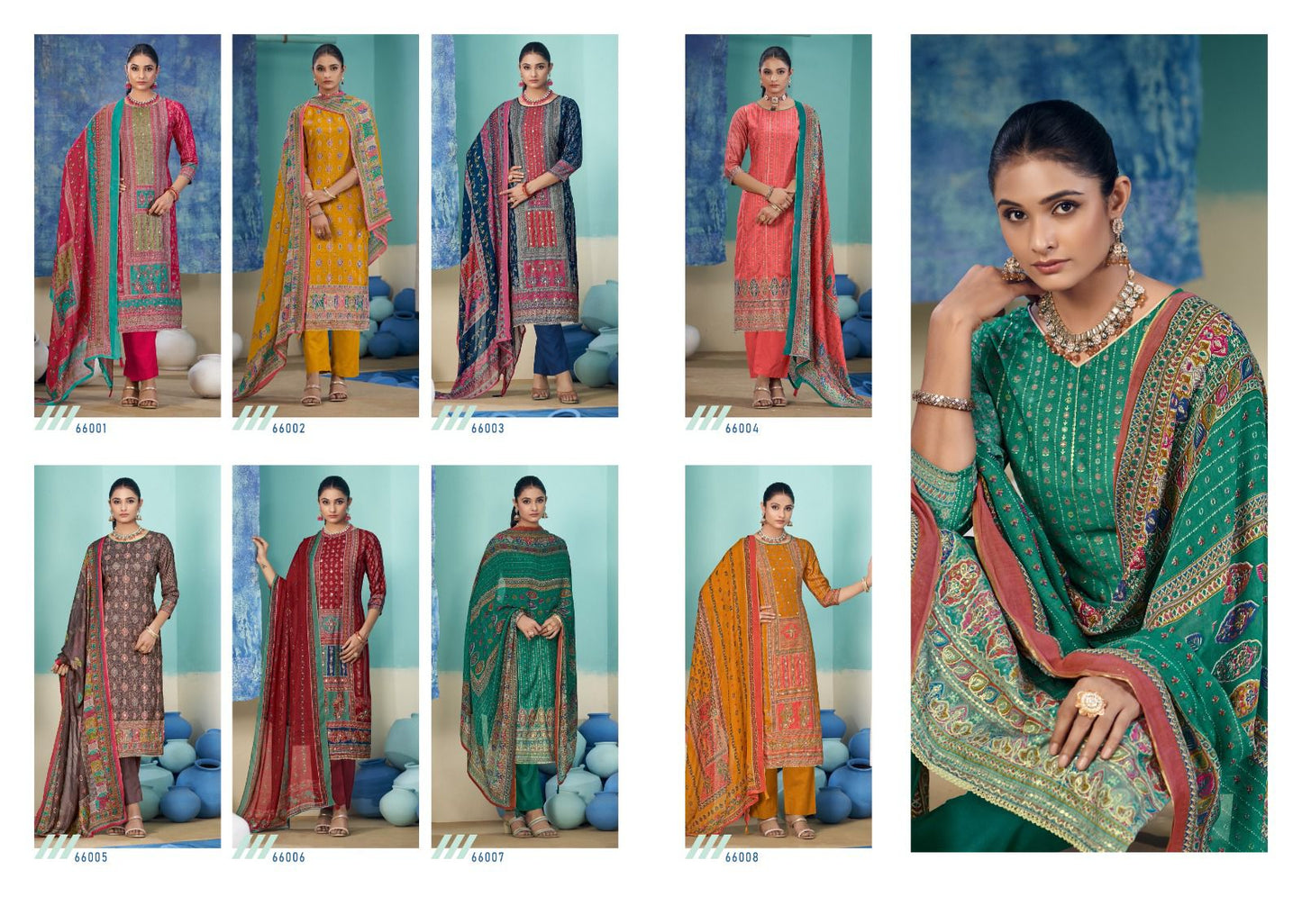 Raziya Nishant Fashion Viscose Muslin Pant Style Suits