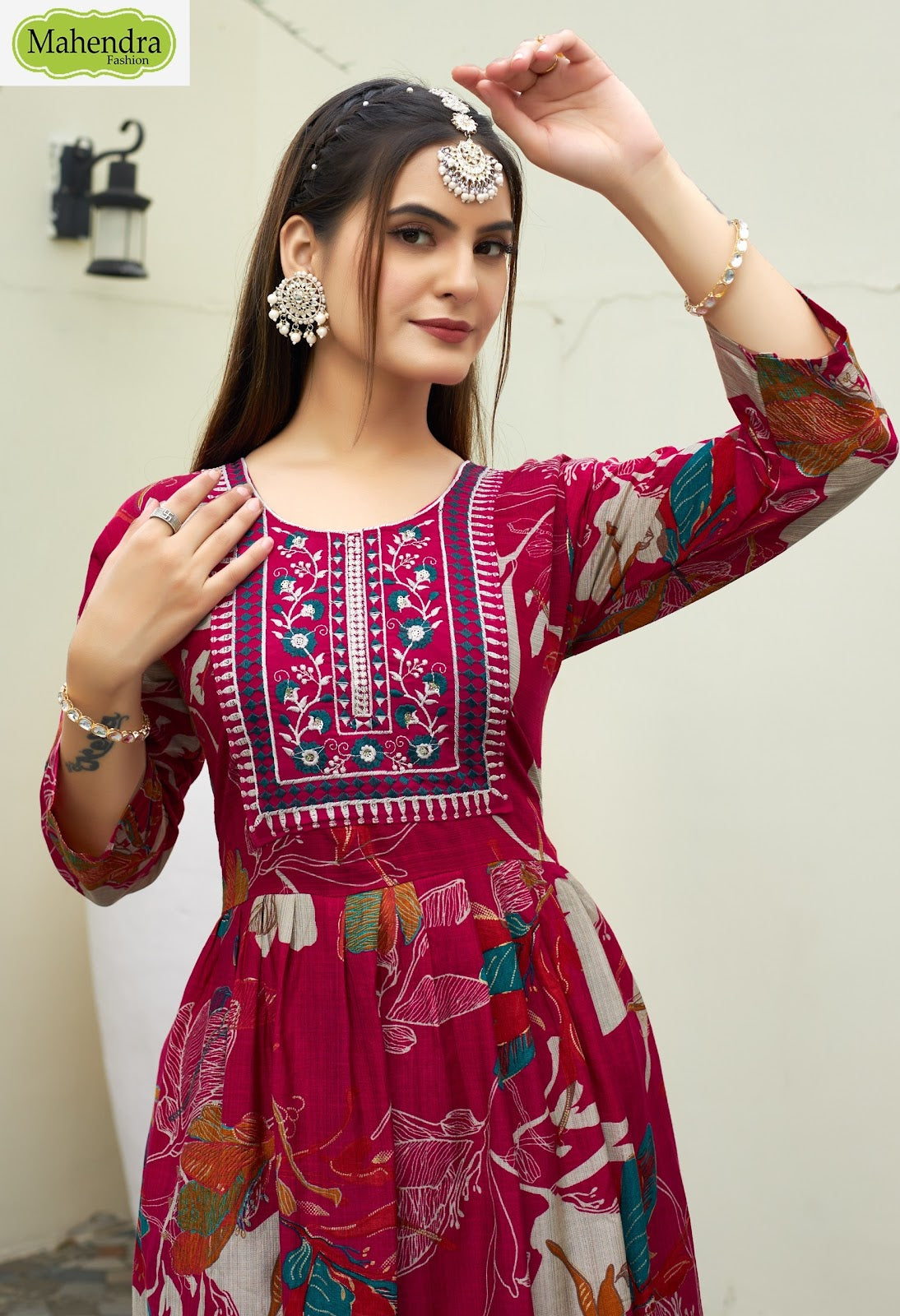 Reema Vol 1 Mahendra Fashion Vatican Readymade Anarkali Suits Supplier