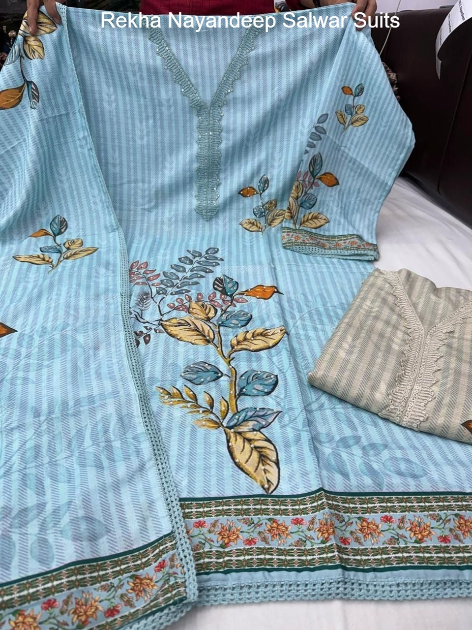 Rekha Nayandeep Linen Salwar Suits Supplier