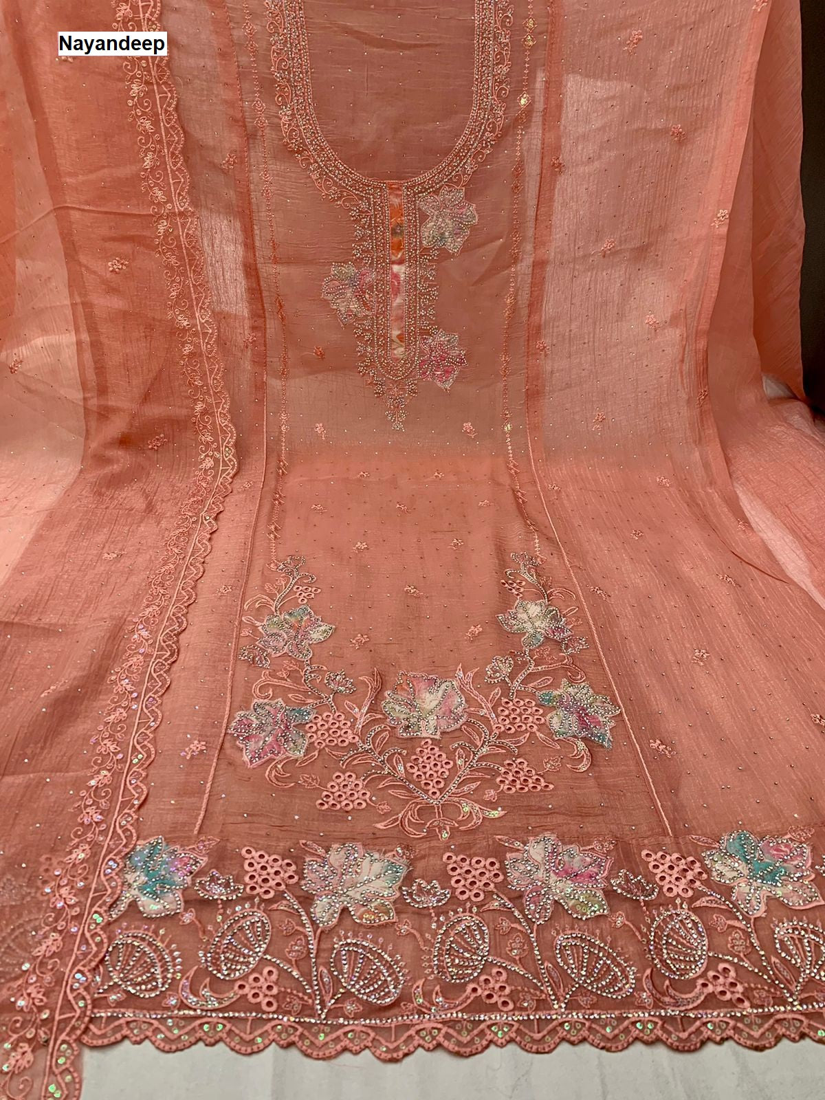 Renu Nayandeep Silk Salwar Suits Exporter Gujarat