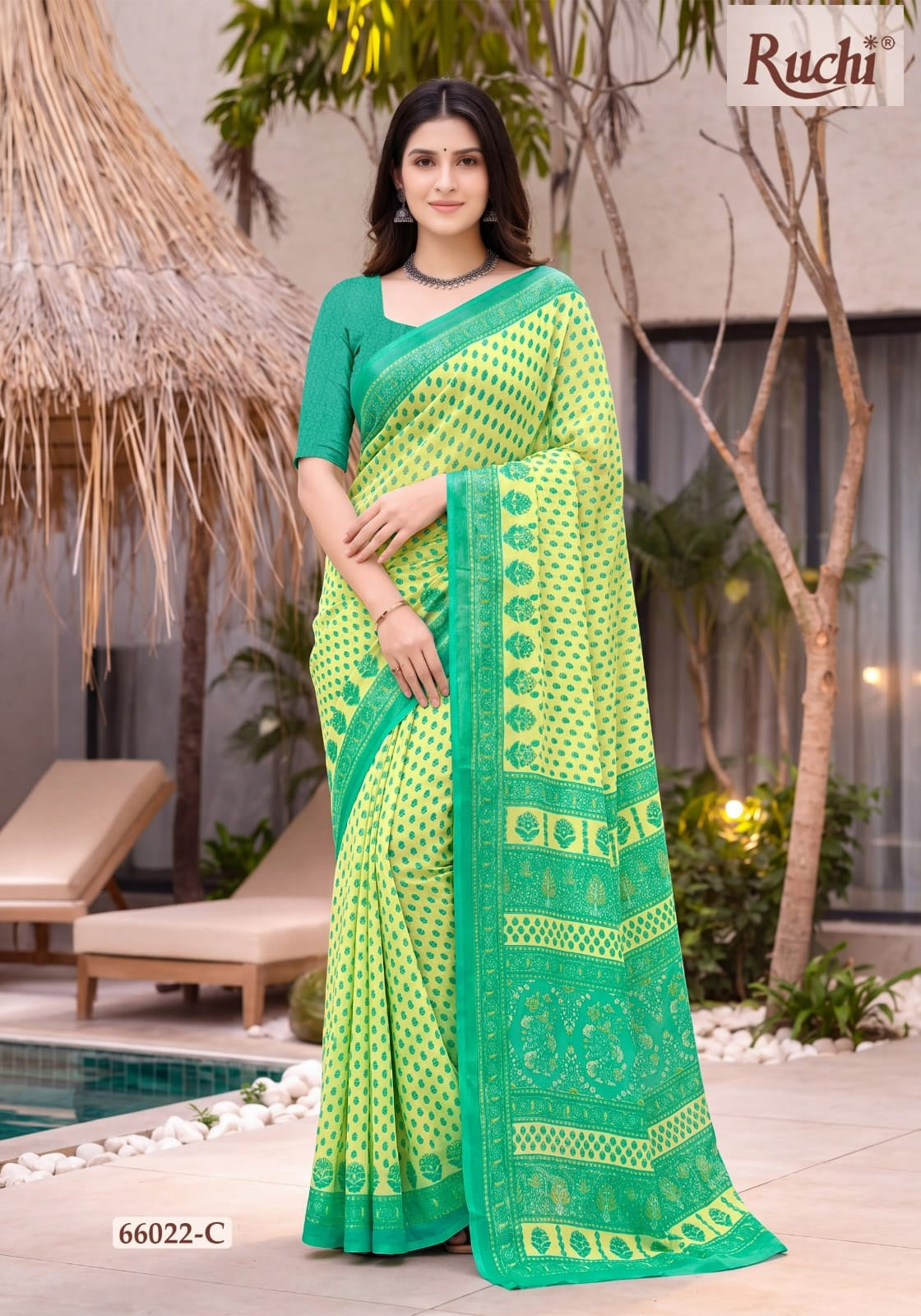 Resham Georgette Vol 74 Ruchi Sarees Manufacturer Ahmedabad