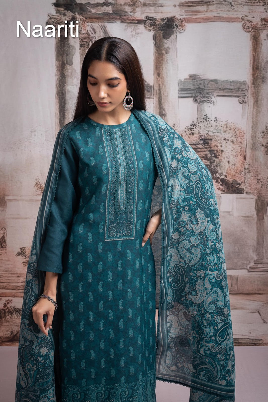 Rezaa Naariti Pashmina Suits Supplier Ahmedabad