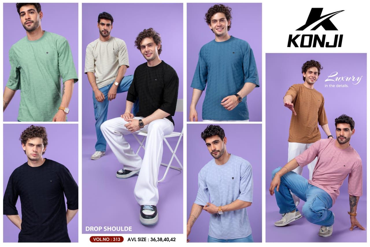 Rib Vol 313 Konji Imported Mens Tshirts Wholesale Rate