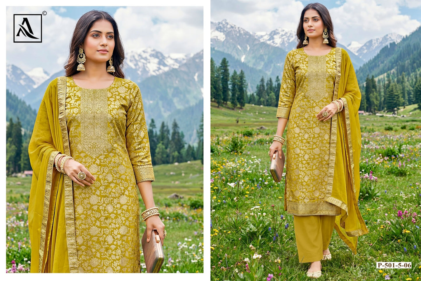 Richi Rich Alok Simmer Pant Style Suits Supplier