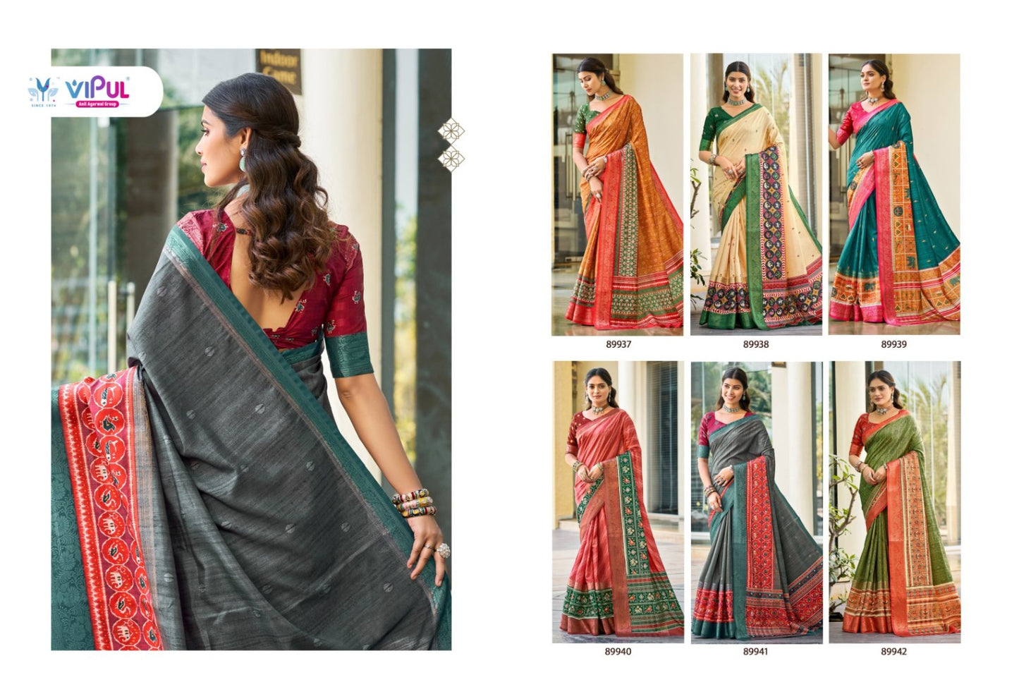 Ridhima Vipul Silk Sarees Exporter Ahmedabad