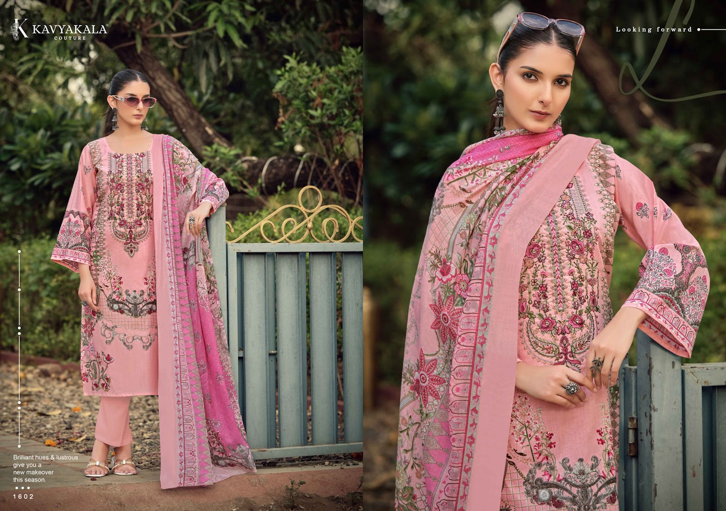 Rihaana Vol 16 Kavyakala Lawn Cotton Karachi Salwar Suits Exporter Ahmedabad