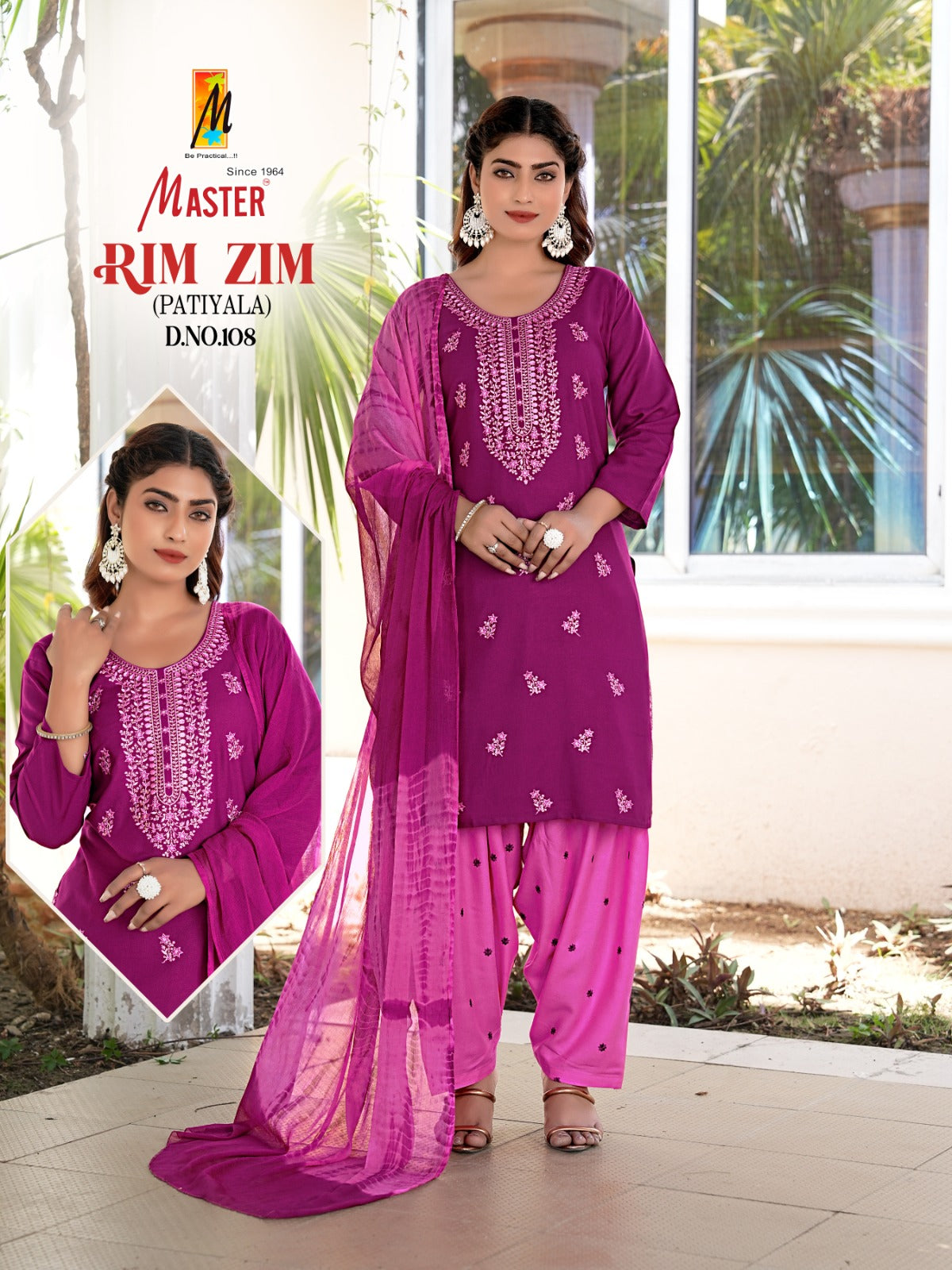 Rim Zim Master Rayon Readymade Patiyala Suits Wholesaler Gujarat