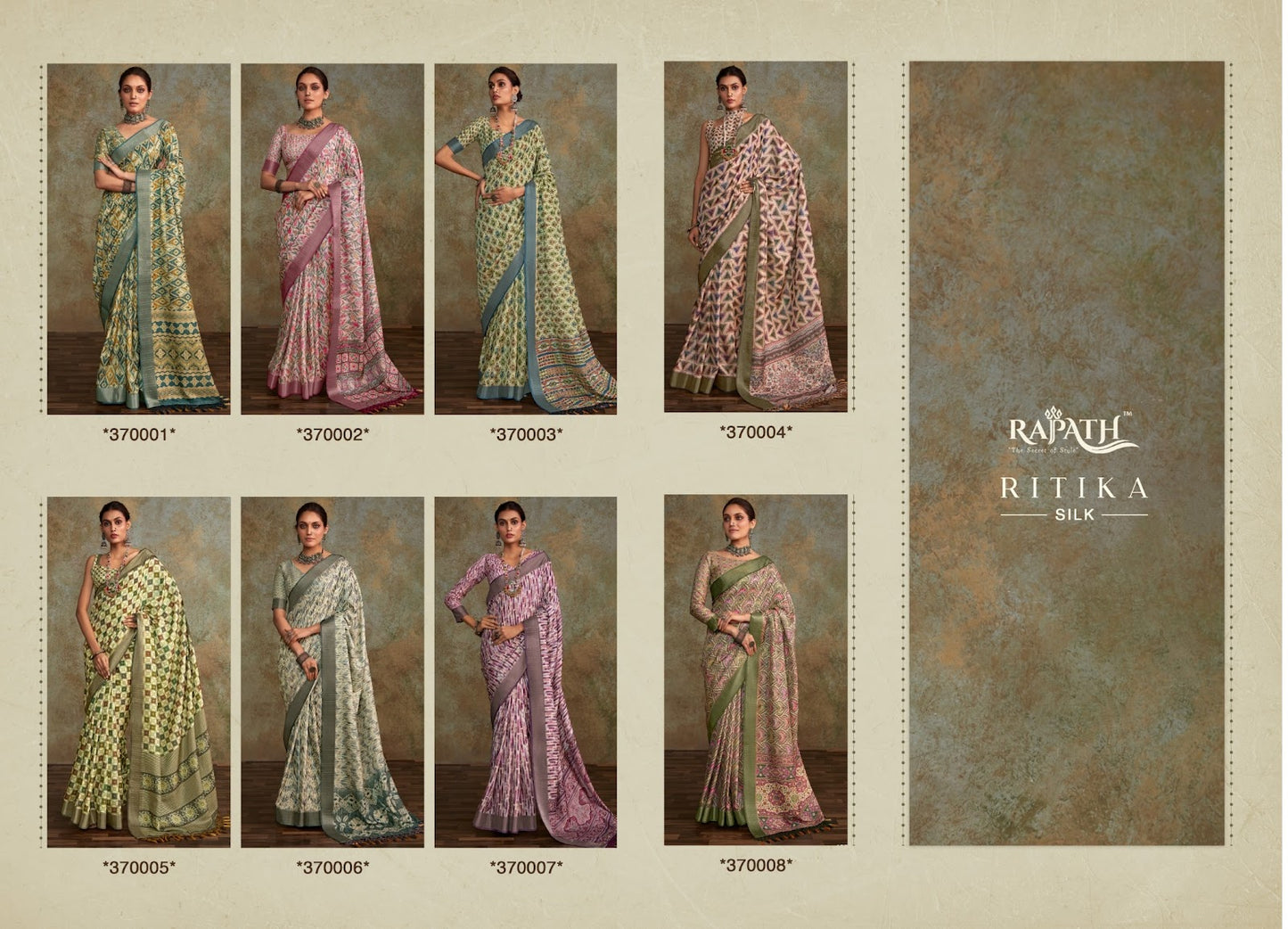 Ritika Rajpath Handloom Sarees Exporter Gujarat
