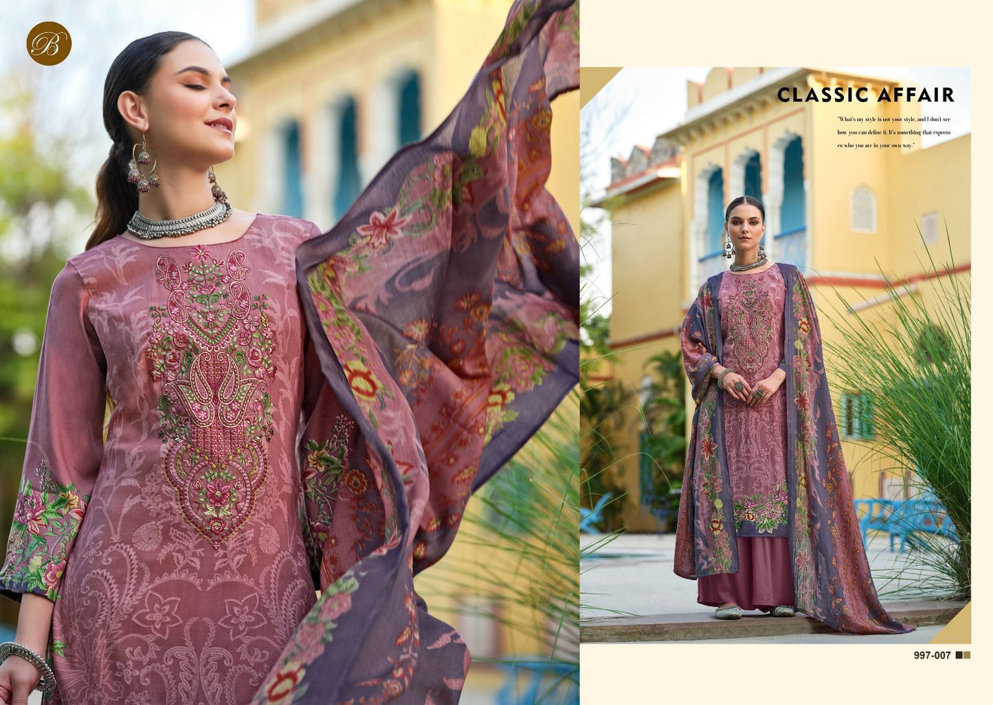 Riwayat Vol 8 Belliza Designer Studio Viscose Rayon Karachi Salwar Suits Supplier Gujarat