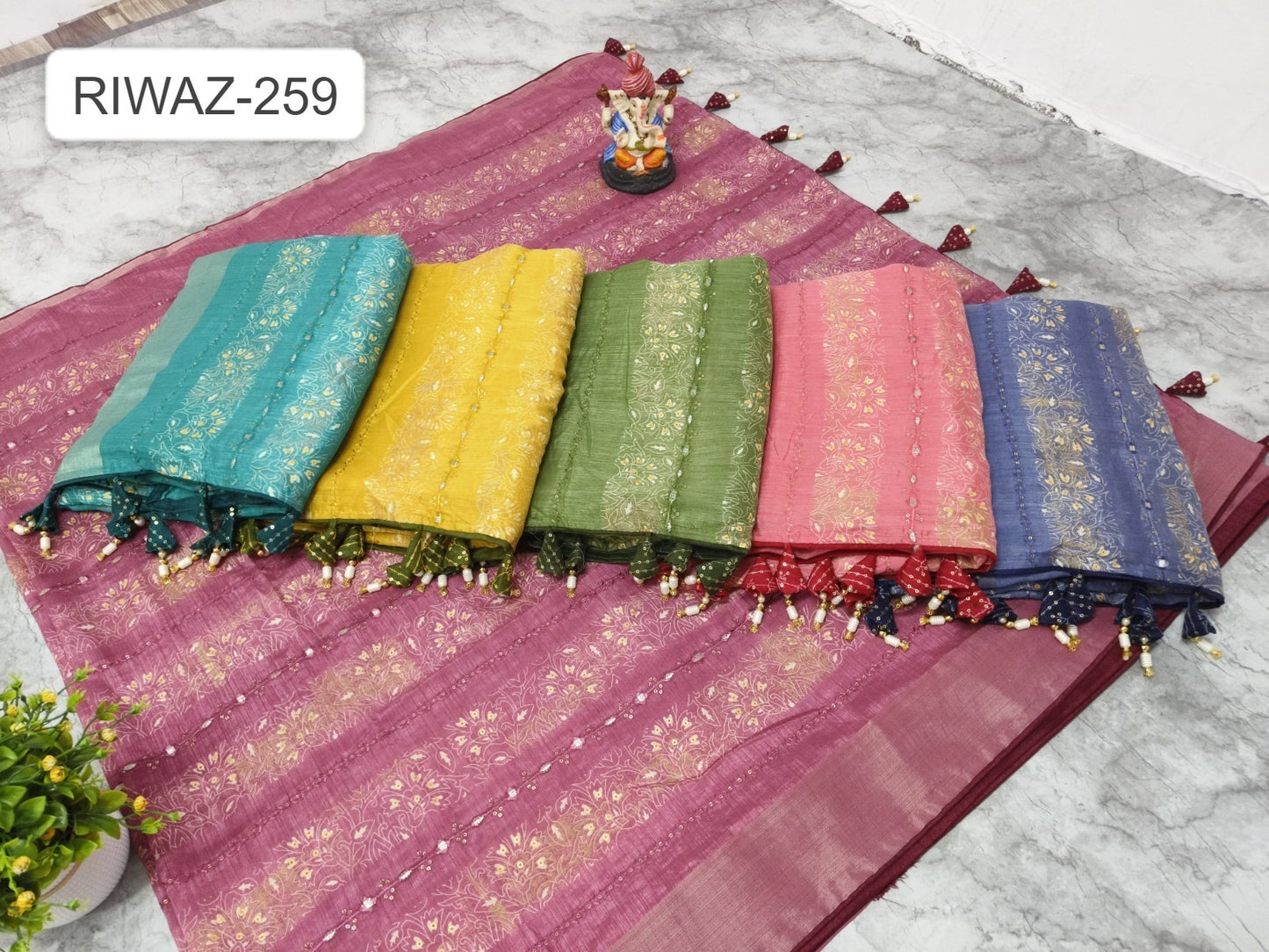 Riwaz 259 Kalpveli Dola Silk Sarees Wholesale Rate
