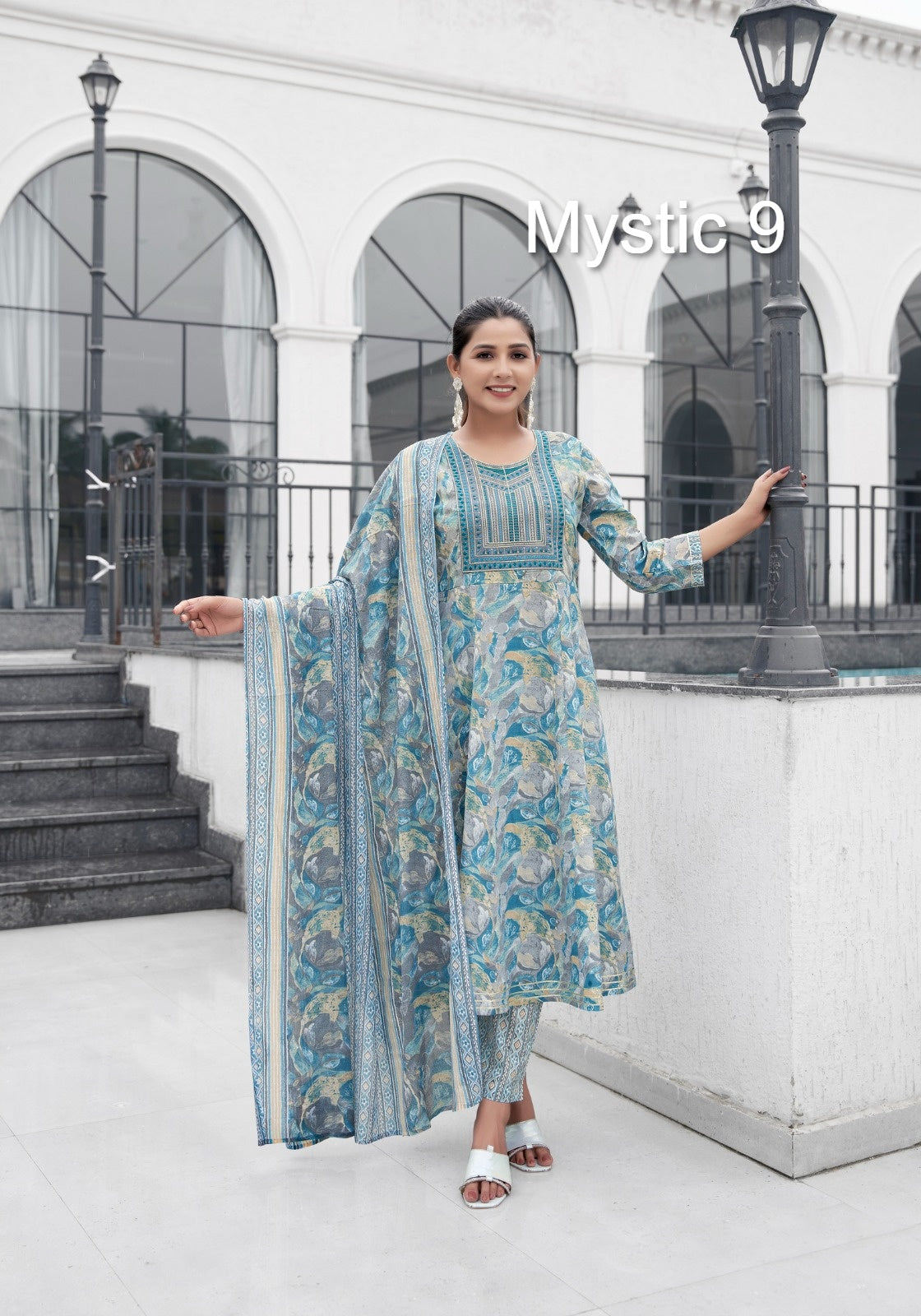Roop Vol 1 Mystic 9 Cotton Readymade Pant Style Suits Manufacturer Ahmedabad