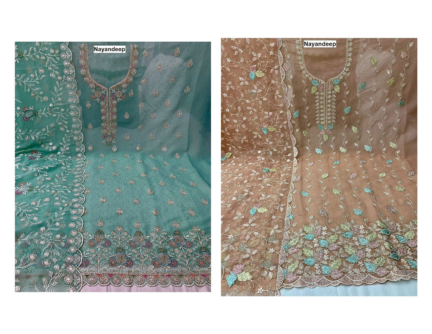Rose Gold 2207 Nayandeep Salwar Suits Wholesaler India