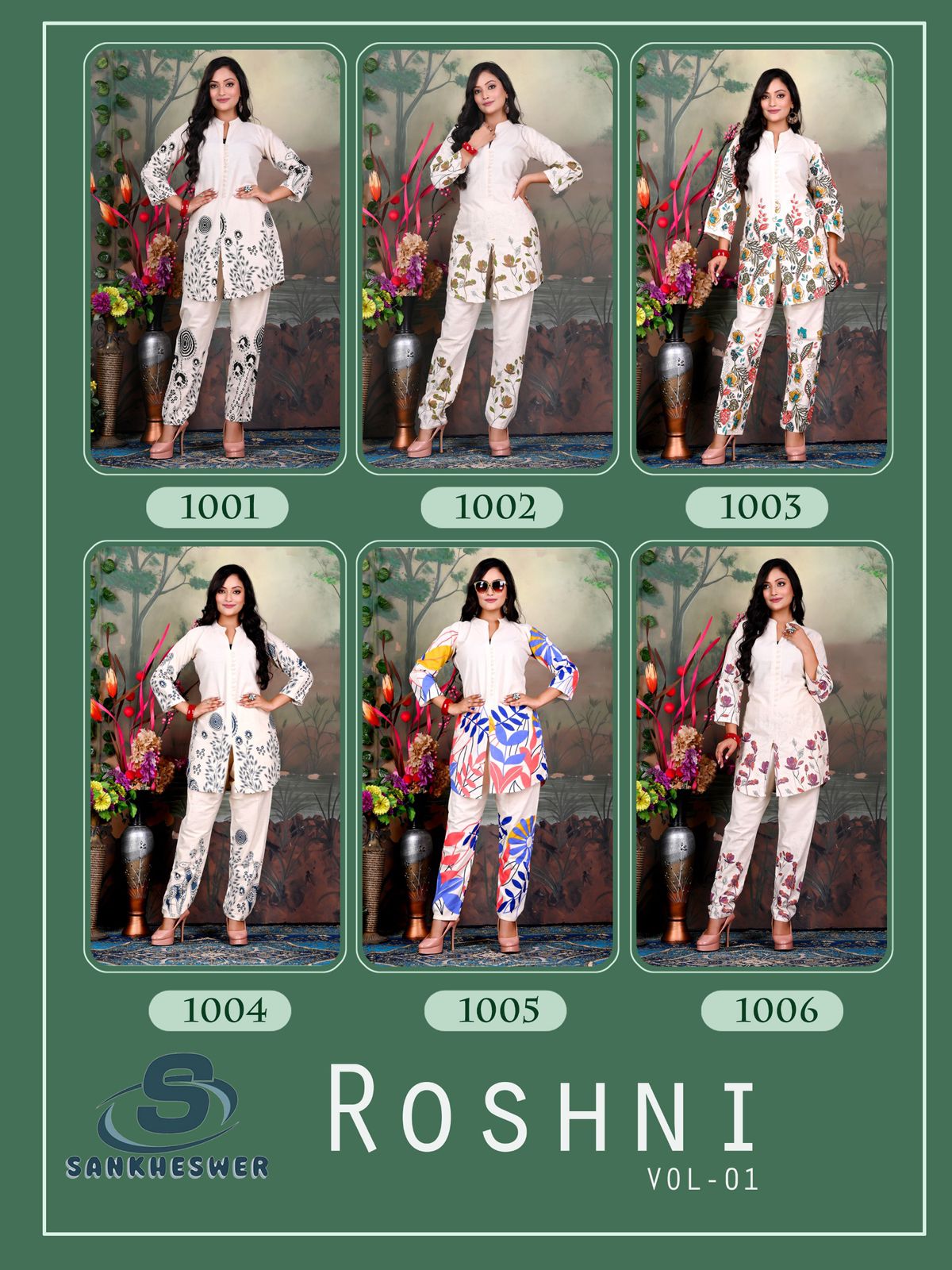 Roshni Vol 1 Sankheswer Cotton Co Ord Set Exporter Ahmedabad