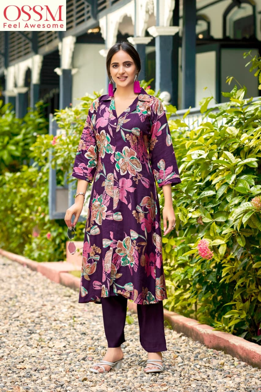 Rosy Vol 2 Ossm Vetican Kurti Pant Set Wholesale Price